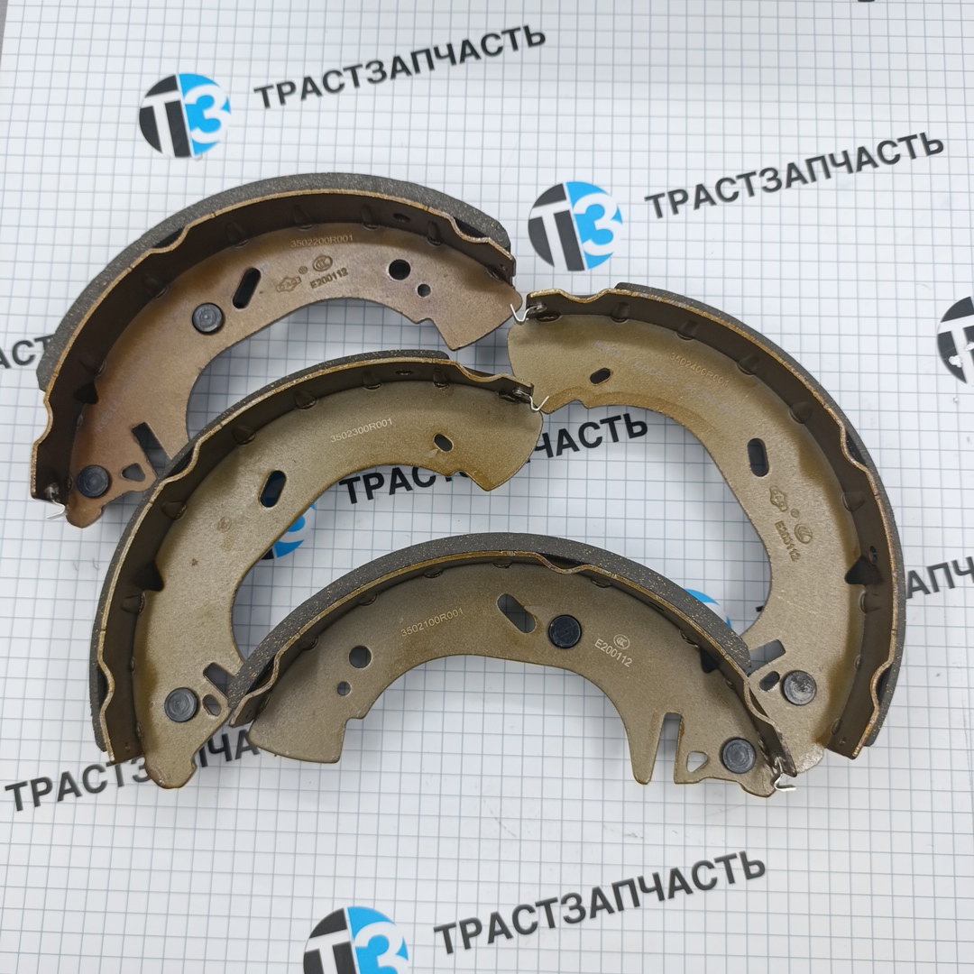 Тормозные колодки задние для а/м Sollers Atlant 2.7D (Барабанные задн. тормоза) 3502010R001BF180