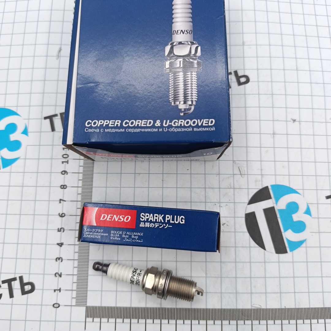 Свеча зажигания AUDI A3 04-/HYUNDAI ACCENT/KIA RIO 00-/LADA GRANTA/KALINA 13- K20PRU DENSO EUROPE
