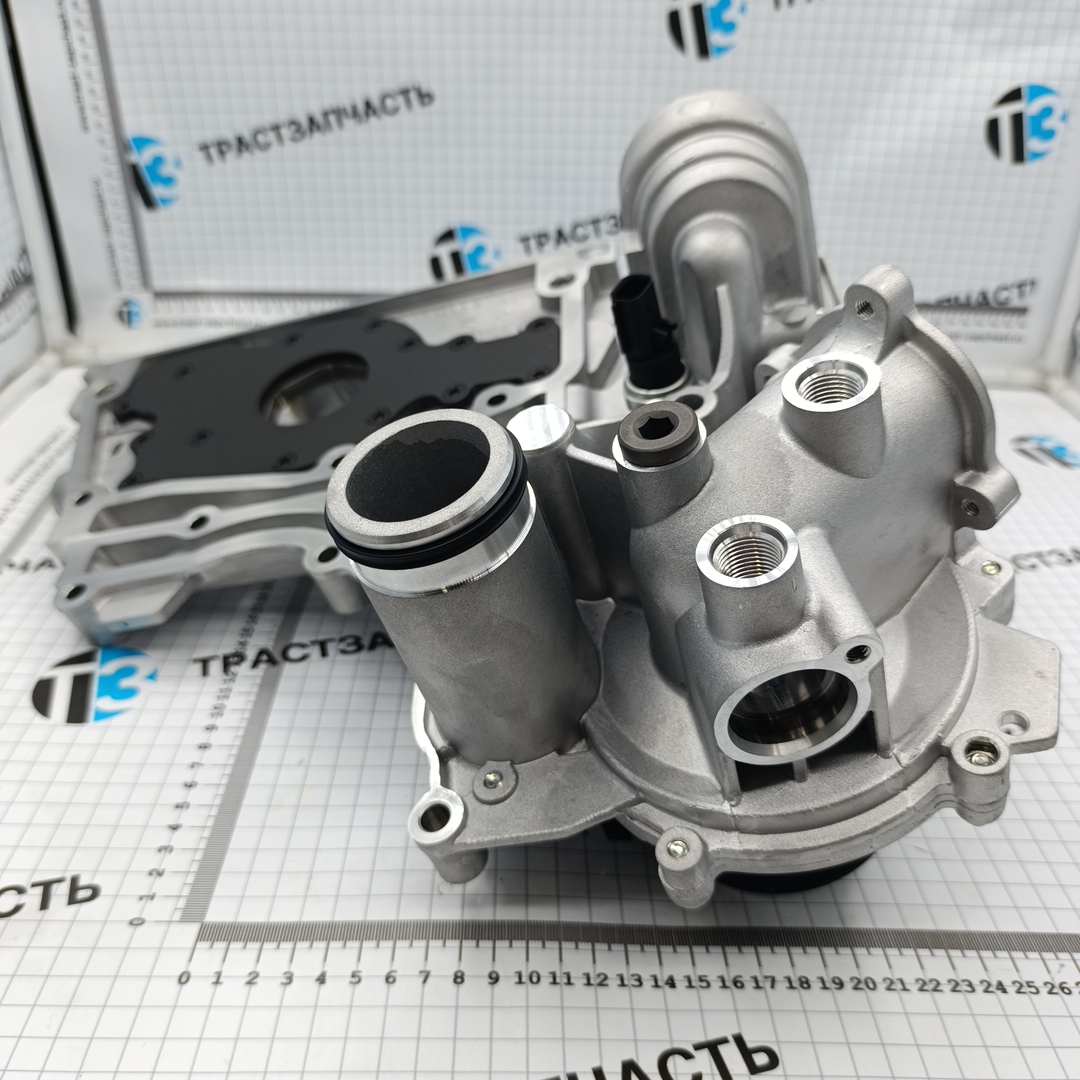 Крышка мотора передняя для а/м Газель Next,Foton Toano 2.8 ISF (Евро 4-5) (масл.насос,помпа,маслоохл