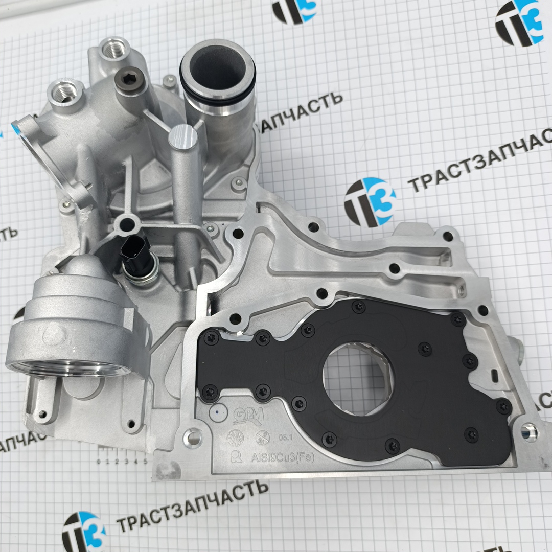 Крышка мотора передняя для а/м Газель Next,Foton Toano 2.8 ISF (Евро 4-5) (масл.насос,помпа,маслоохл