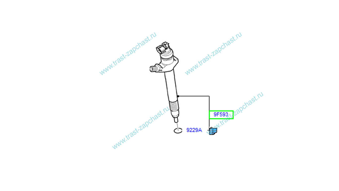 Форсунка топливная MB ACTORS A0280745902/0414799054 BOSCH EUROPE