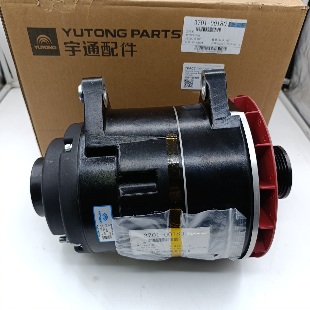 Генератор Yutong (ZK 6122 H) (основной, 28V, 140A, под шкив 8PK) 370100180 ORG YUTONG