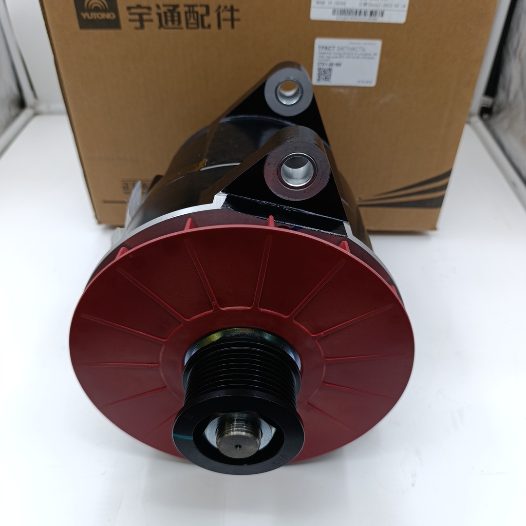 Генератор Yutong (ZK 6122 H) (основной, 28V, 140A, под шкив 8PK) 370100180 ORG YUTONG