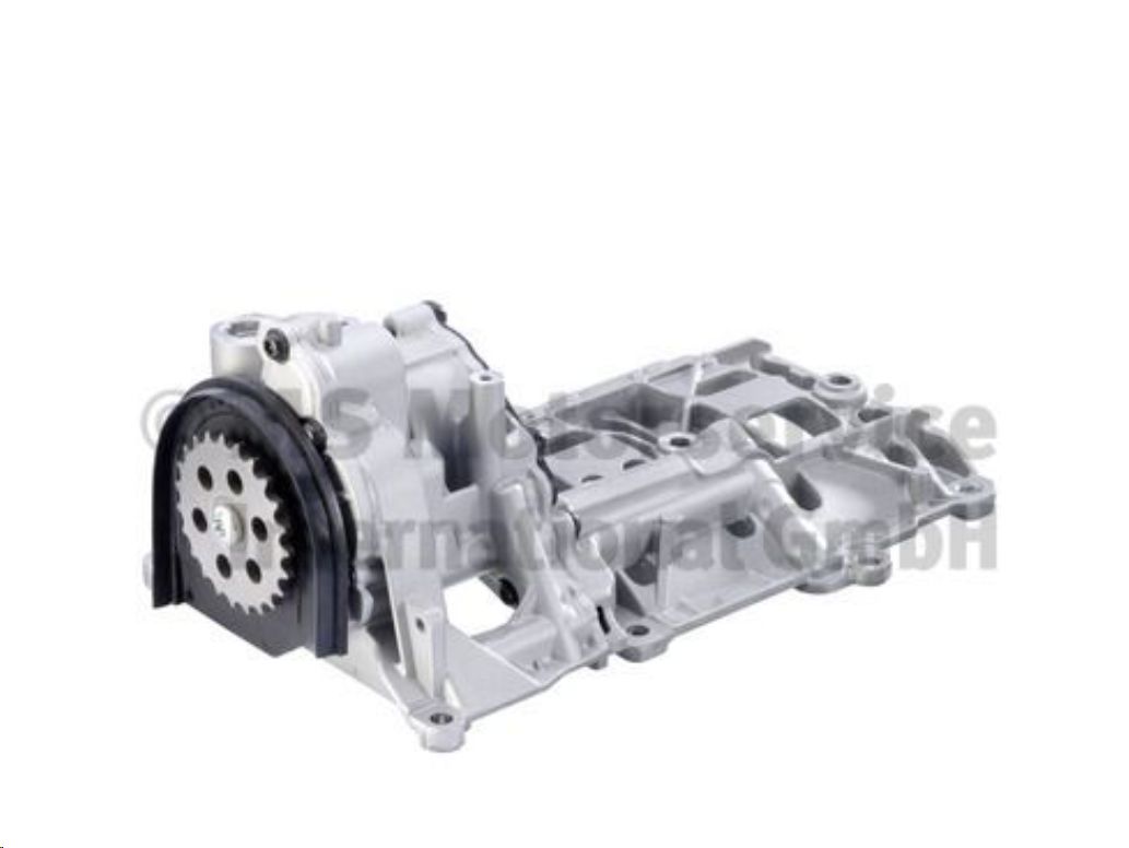 Насос масляный BMW N47 (ORIGINAL PIERBURG) 11418518405