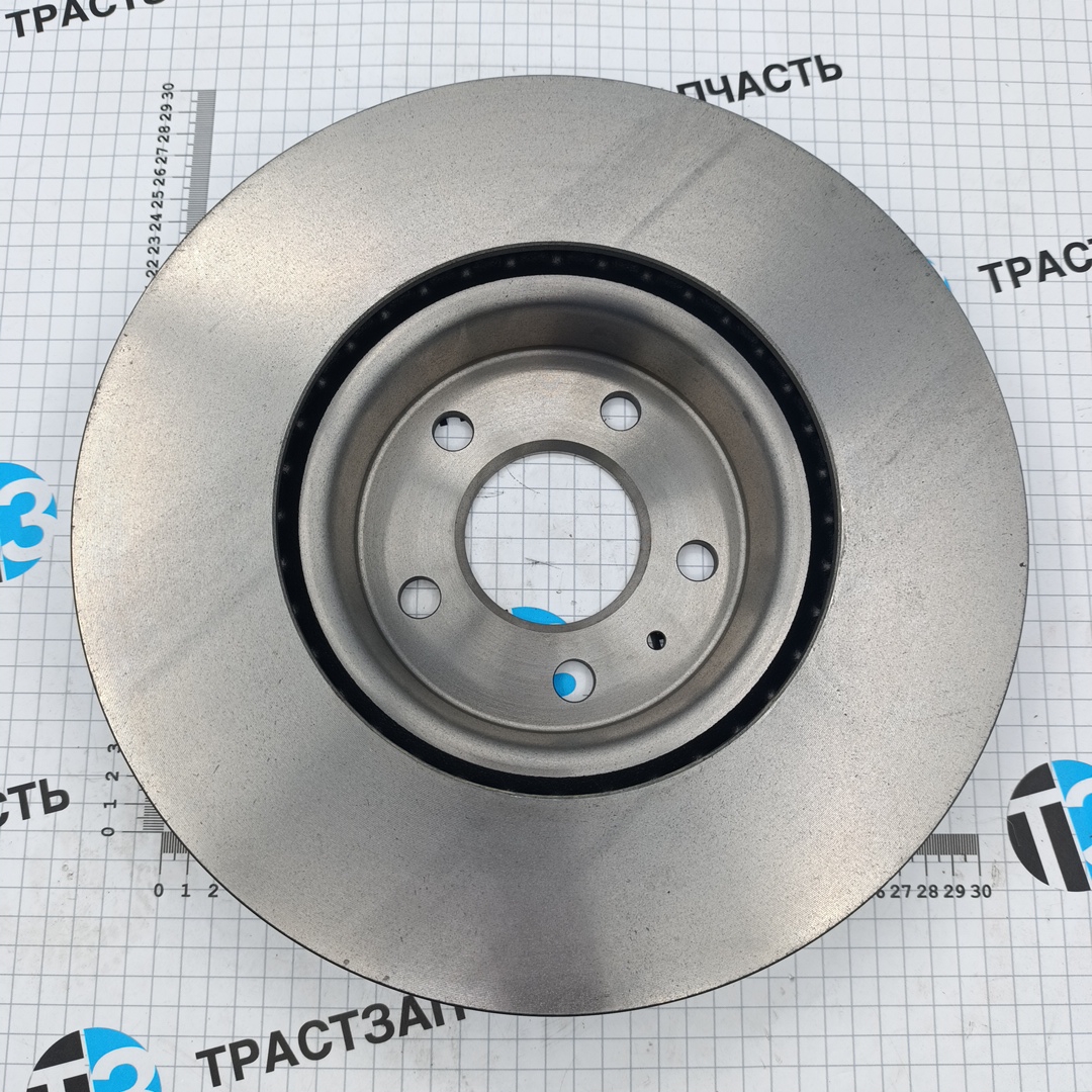 Диск тормозной передний Audi A4 (B9) (D=318mm) BREMBO