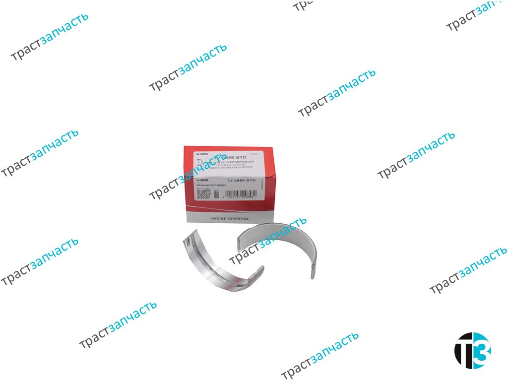 Вкладыши коренные Mercedes OM611/OM646 2.2 CDI (ком-т на 1 шейку,5шт на машину)