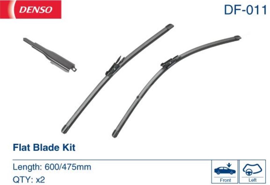 Щетки стеклоочистителя BMW E90/E91(04-12г.),INFINITI,MERCEDES-BENZ,VAG (ком-т, бескаркас 600/475mm)