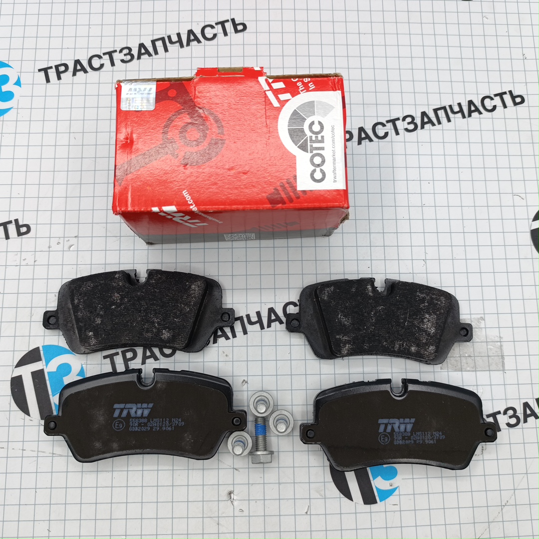 Тормозные колодки задние LAND ROVER RANGE ROVER IV 12-/SPORT 13- TRW