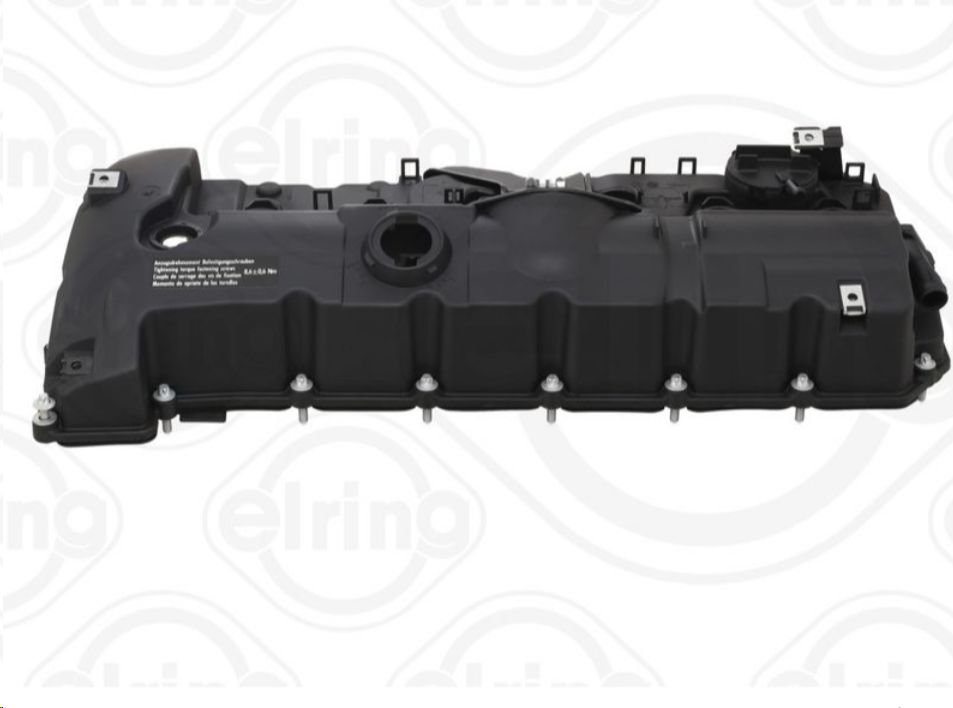 Крышка ГБЦ клапанная BMW (двигатель N52) 11127552281 (пластик) ELRING
