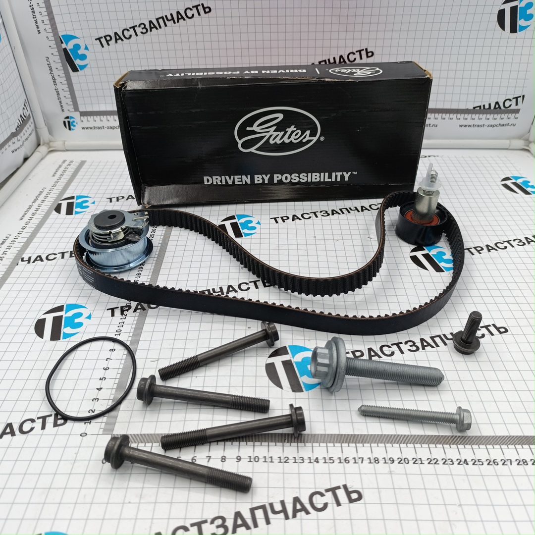 Комплект ГРМ (ремень + шестерни ) AUDI SEAT SKODA VW 1.2TFSI - 1.4T GATES EUROPE