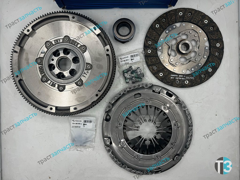 Сцепление Volkswagen Transporter , Multivan T5 1.9-2.0 (230 mm,c 2003 -2009 г полн к-т) SACHS