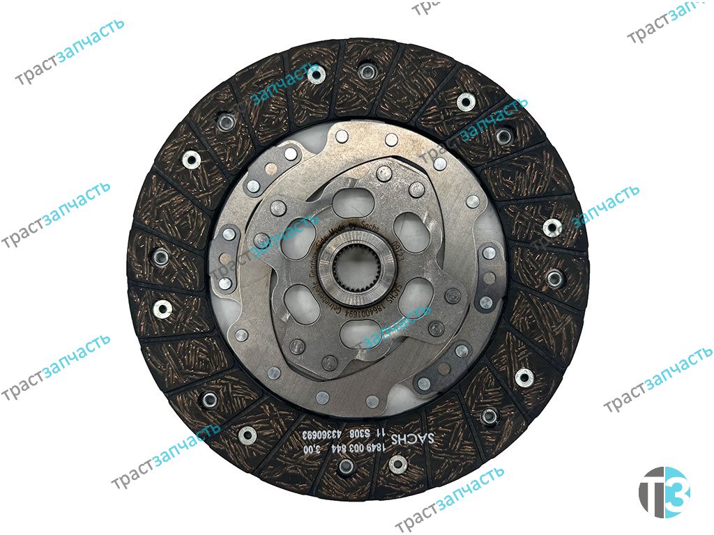 Сцепление Volkswagen Transporter , Multivan T5 1.9-2.0 (230 mm,c 2003 -2009 г полн к-т) SACHS