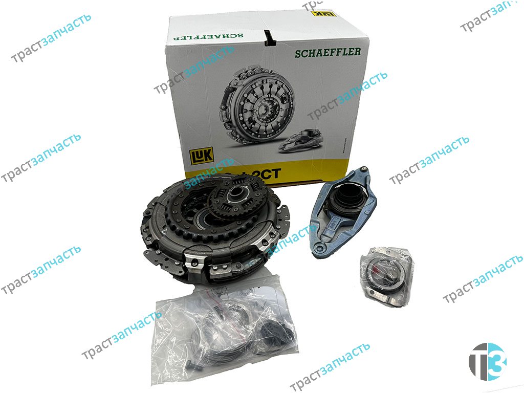 Сцепление VAG DSG-7 (До 12г. бенз.двиг.) Audi,Seat,Skoda,VW (полный комплект) LUK EUROPE