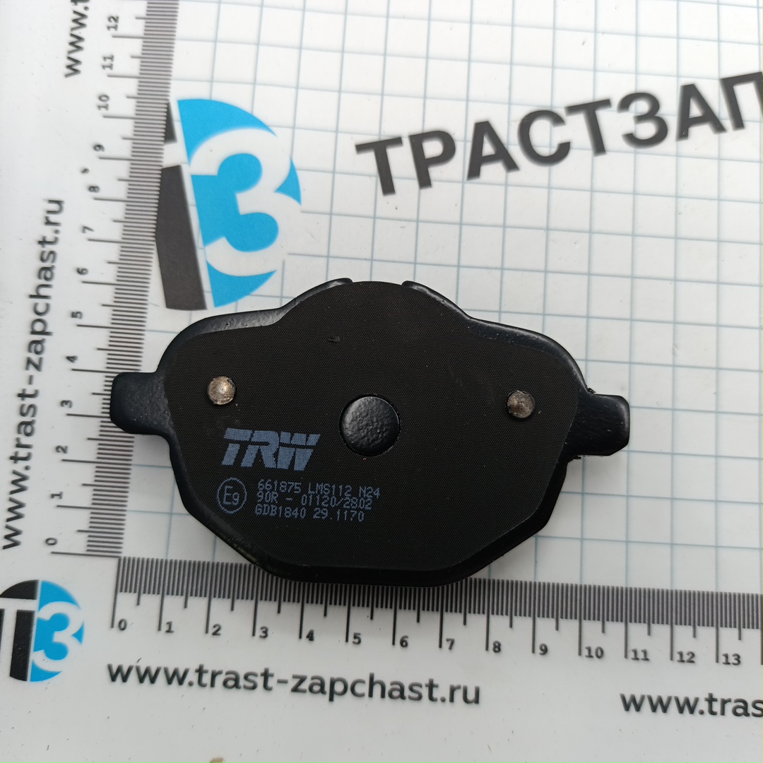 Тормозные колодки задние BMW 5/7/X3/X4 (F-G series) TRW