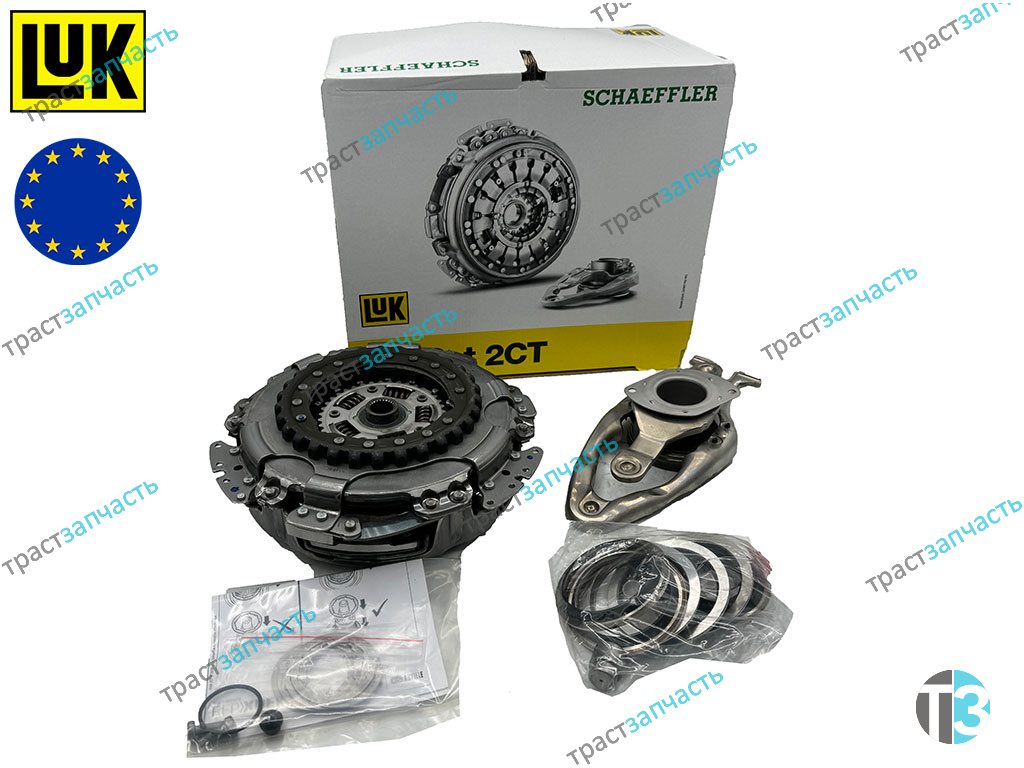Сцепление VAG DSG-7 ТЗ (До 12г. бенз.двиг.) Audi,Seat,Skoda,VW (полный комплект) LUK EUROPE QR-код