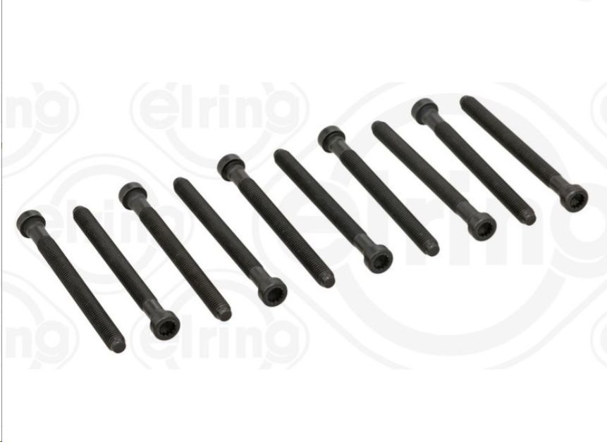 Болт ГБЦ Volkswagen Crafter, Transporter, Multivan T5/T6 2.0 (M12x137мм) (ком-т 10шт) ELRING