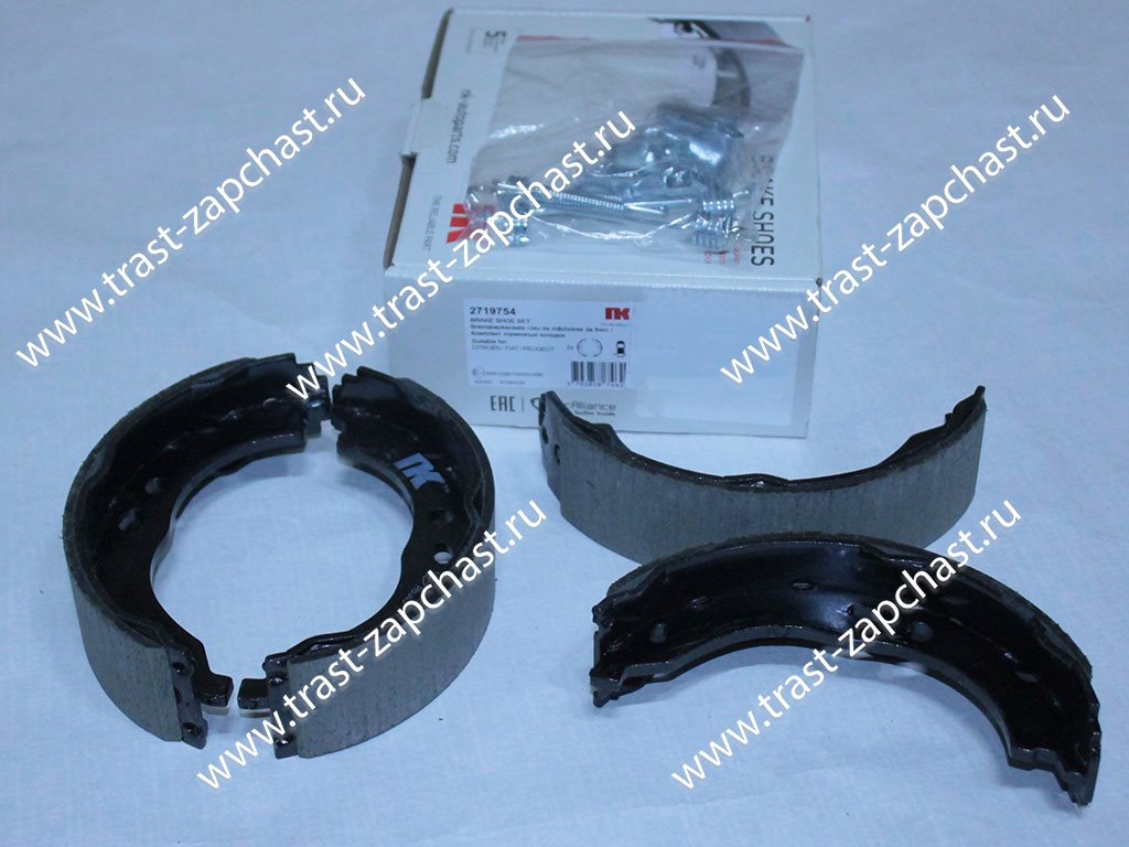 Тормозные колодки ручника Ducato, Boxer 06г(Без пружин)(4241.N5) BESER