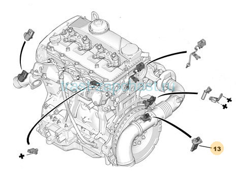 Фара для а/м Sollers SF1 (Пассажир.сторона) 4121200V0040 (ORIGINAL JAC)