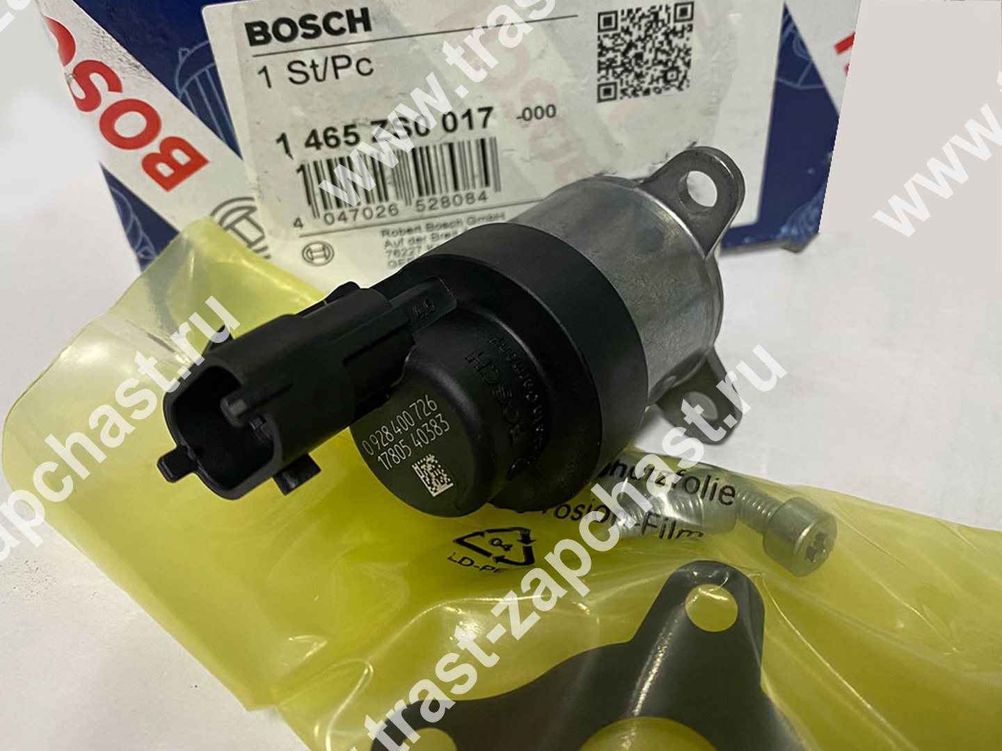 Клапан ТНВД Fiat Ducato, Iveco Daily 2.3 (Евро 3-4) 1465ZS0017/928400726 BOSCH EUROPE