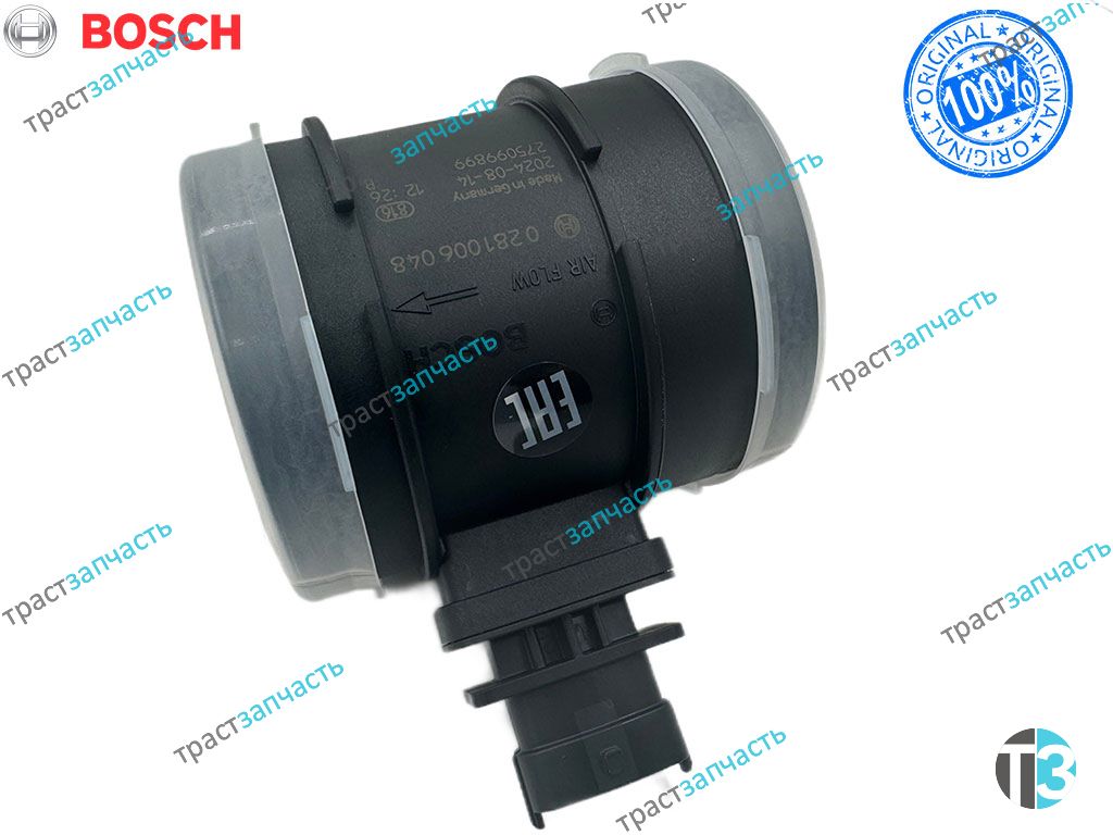 Датчик расхода воздуха ДМРВ 2,3 евро 4 IVECO DUKATO 250 69503670/51827033/0281006048 BOSCH EUROPE
