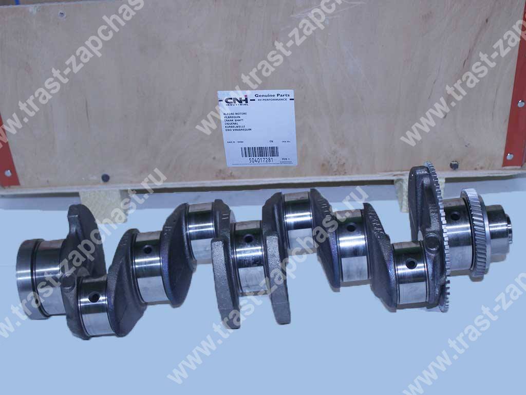 Коленвал Fiat Dukato 2,3 (244-250) евро 3-4 504017281/5801486982/504049281 IVECO + шест.счит.об