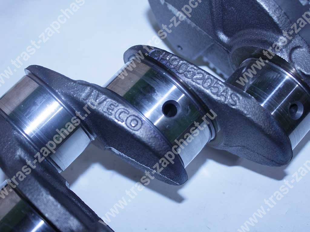 Коленвал Fiat Dukato 2,3 (244-250) евро 3-4 504017281/5801486982/504049281 IVECO + шест.счит.об